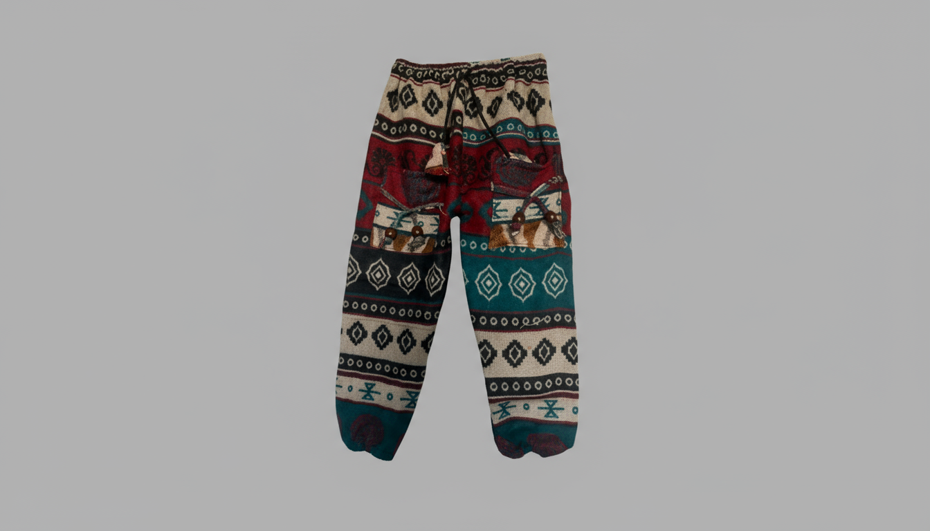 Wool Blend Kids Hammer Pants