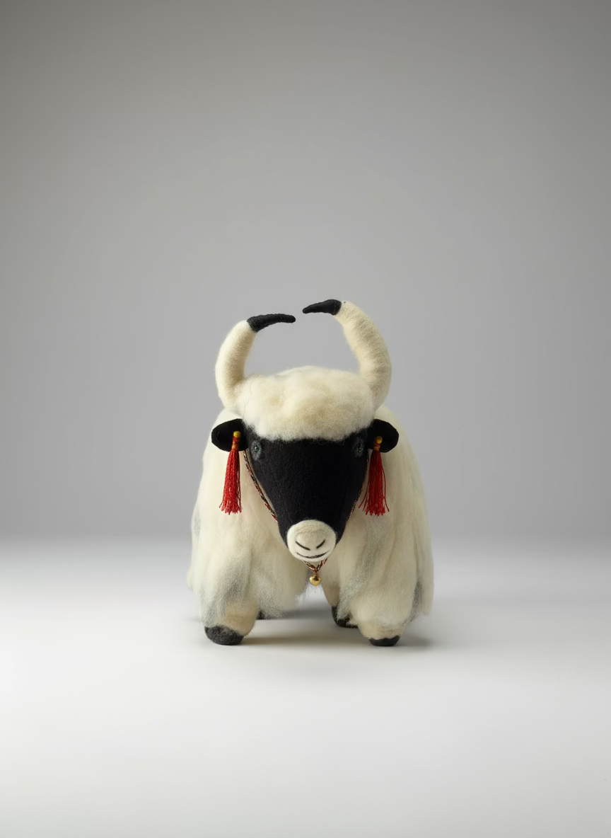 Large Felt Yaks
