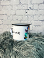 Graphic Enamel Mug - Kindness