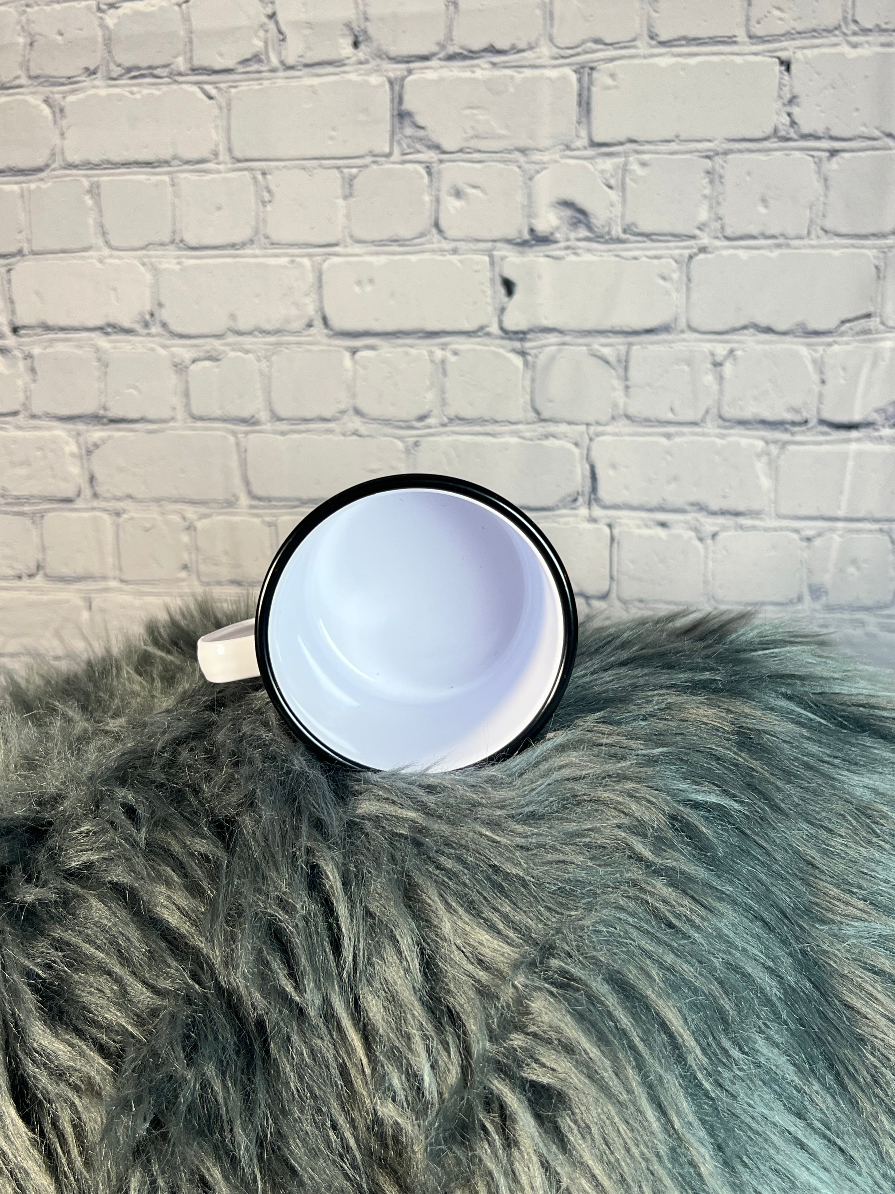 Graphic Enamel Mug - Kindness