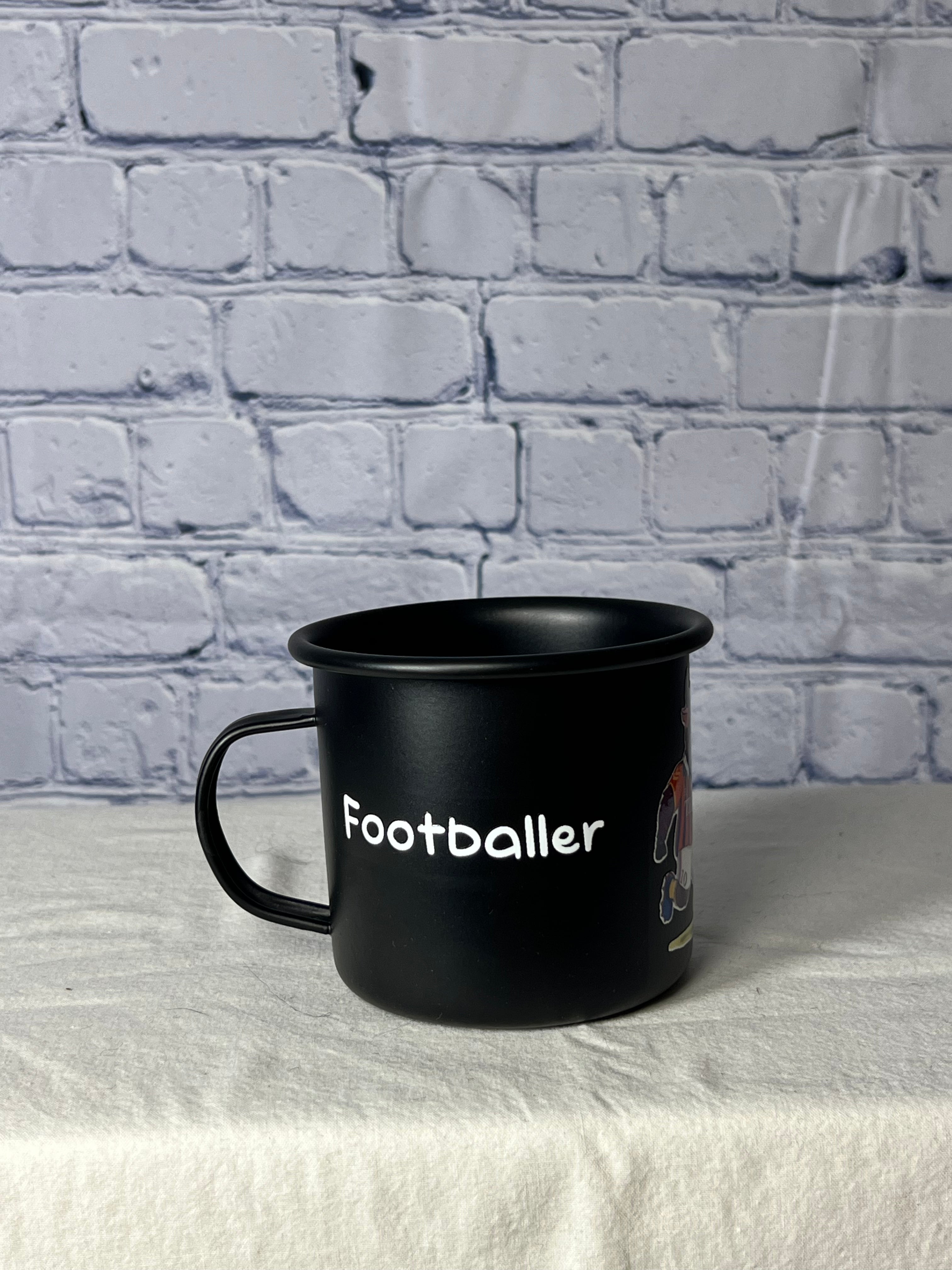 Graphic Emanuel Mugs - Footballer