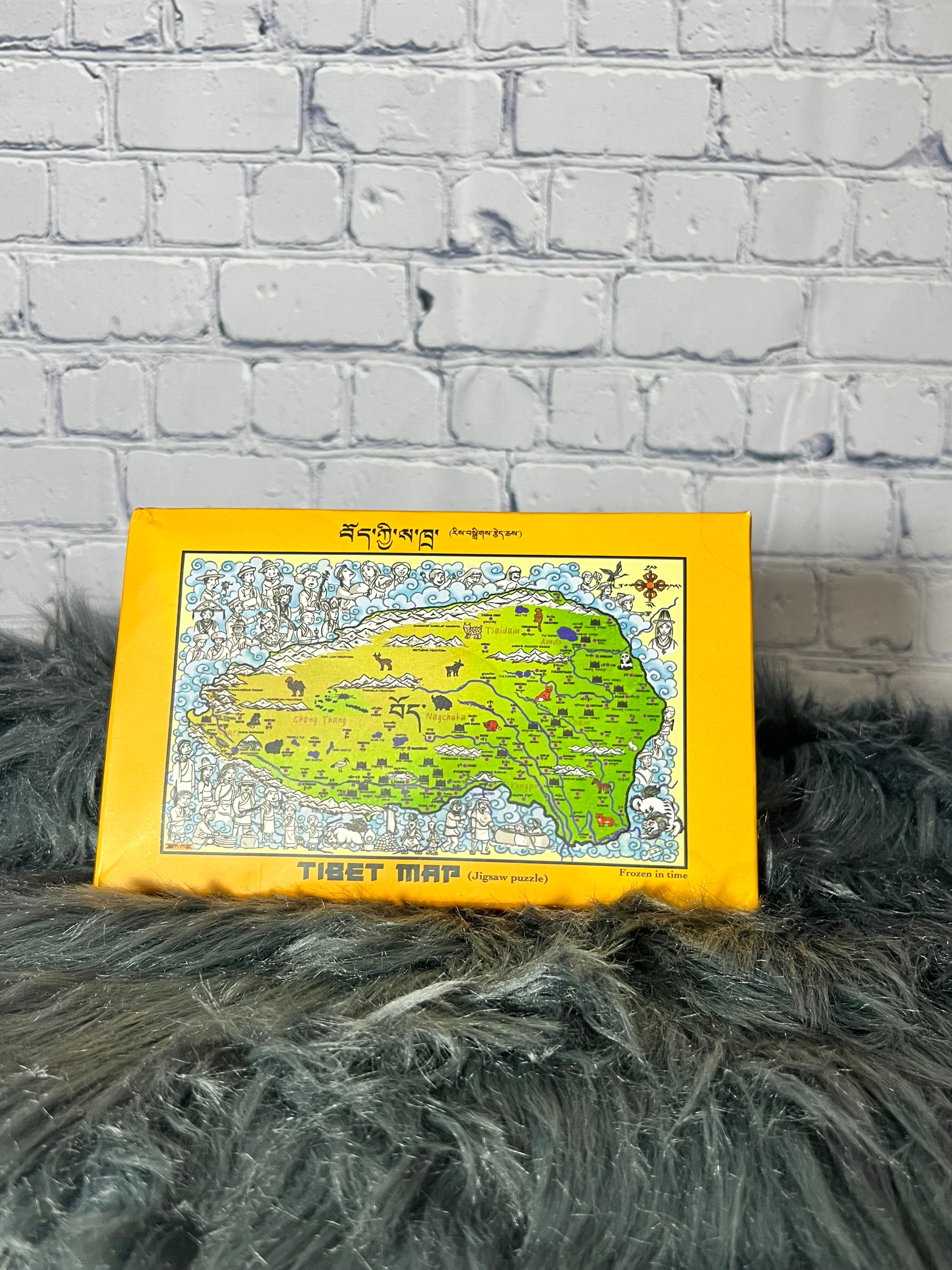 Map of Tibet (Jigsaw Puzzle)