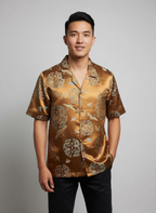 Silk Collard Shirts