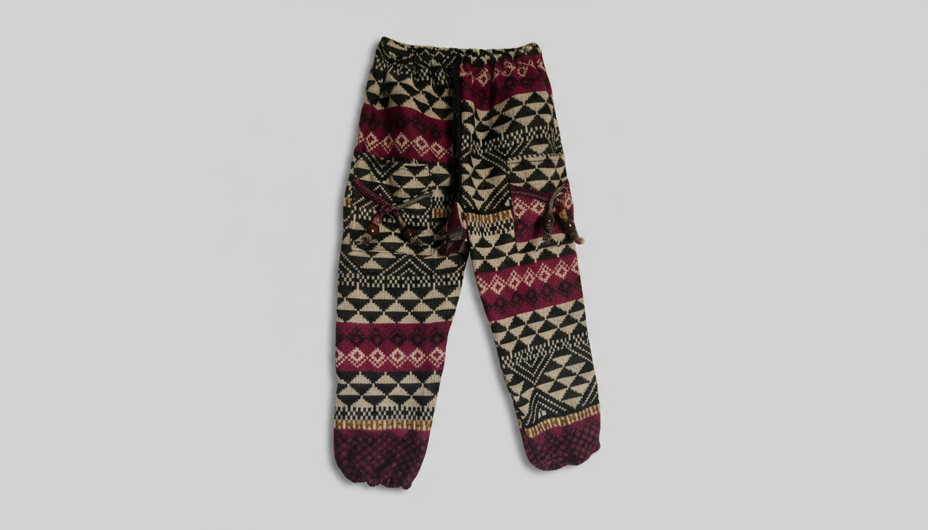 Wool Blend Kids Hammer Pants