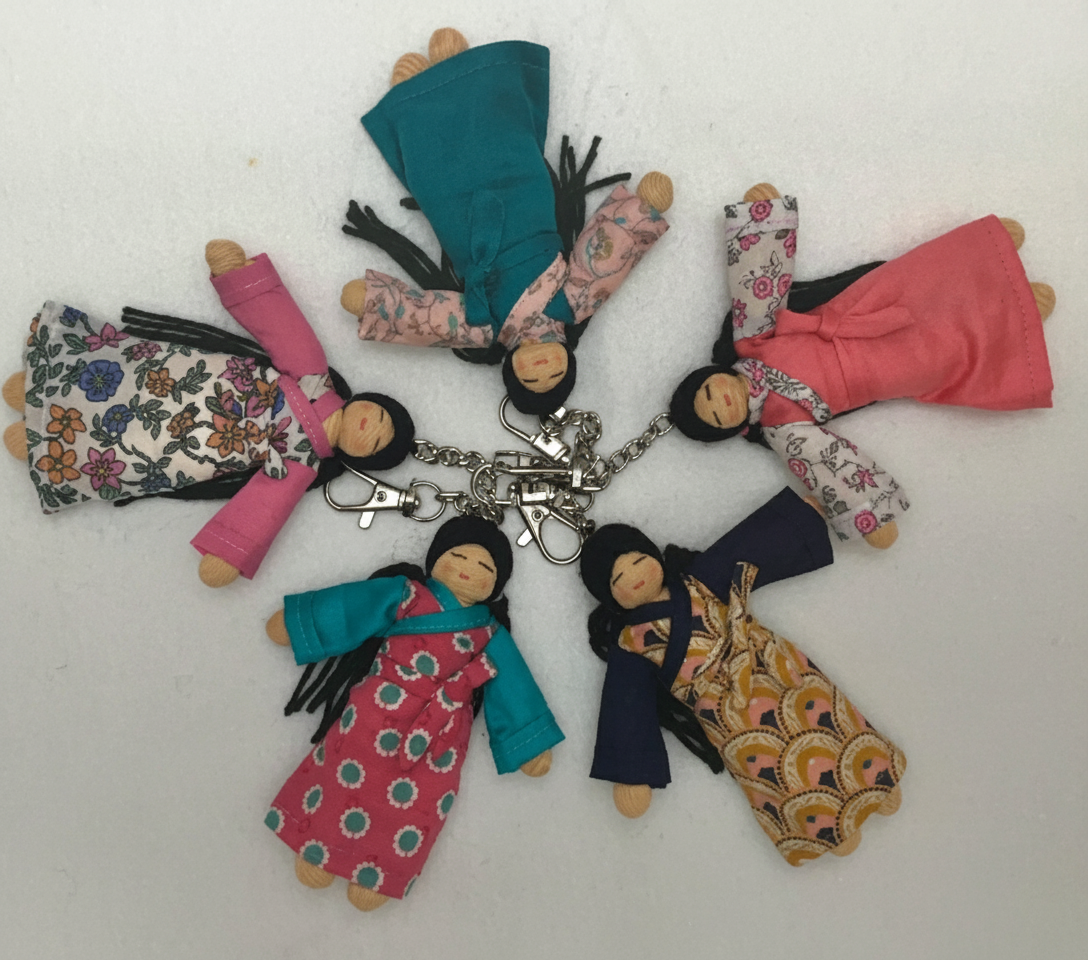 Mini Tibetan Key Chains